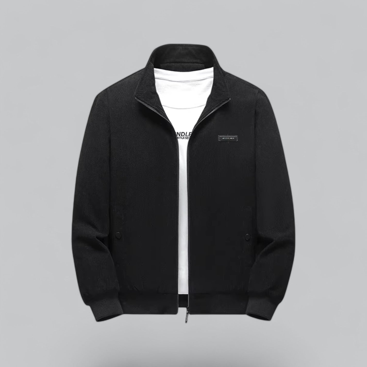 Valenti | Classic Soft Ribbed Fleece Winter Jacket