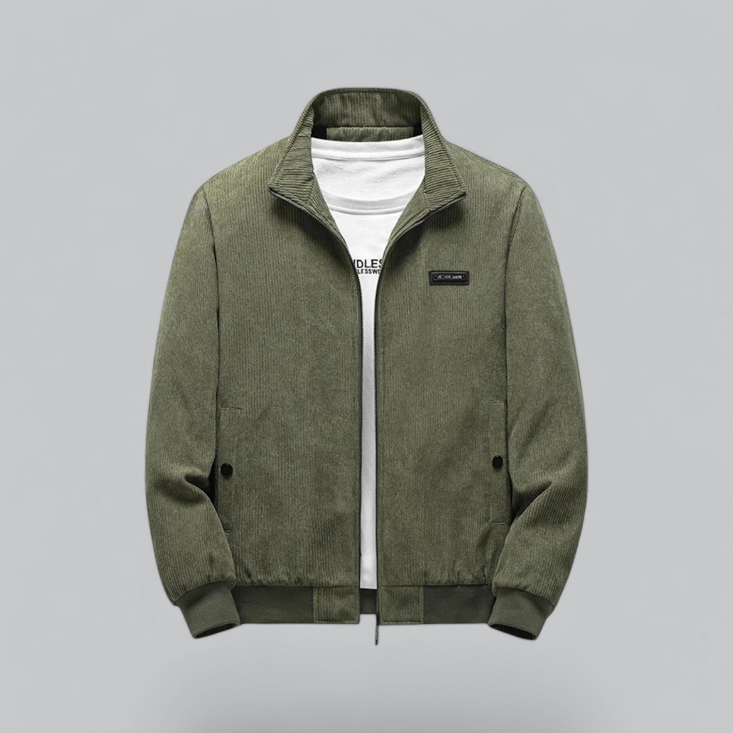 Valenti | Classic Soft Ribbed Fleece Winter Jacket