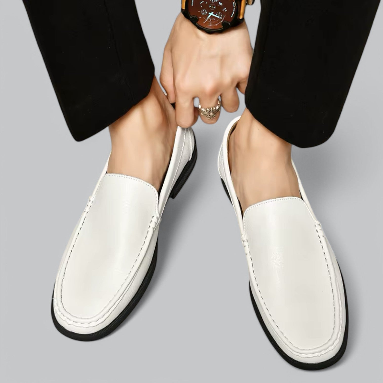Valenti | Premium Leather Loafers - Business Shoes