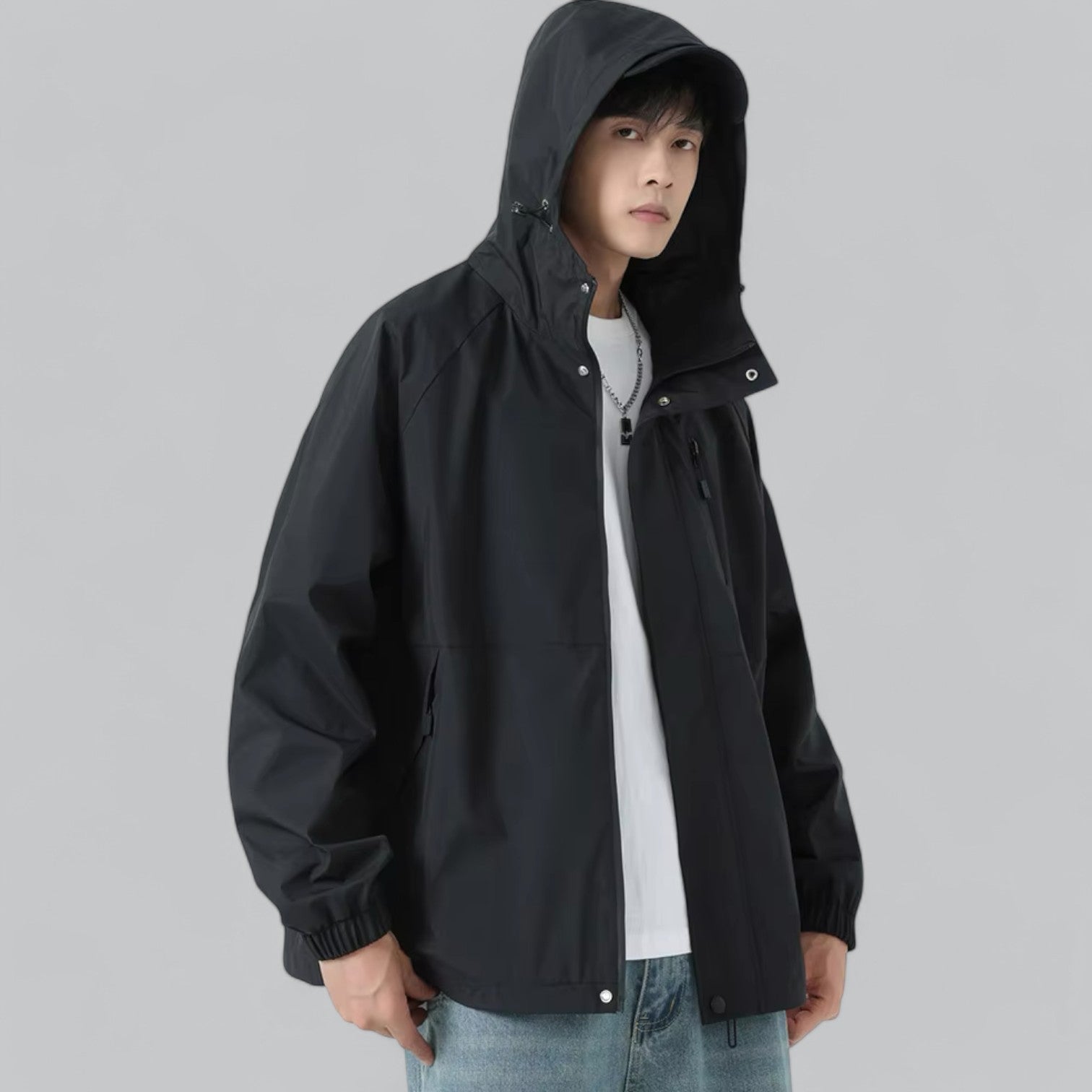 Valenti | Oversized Waterproof Windbreaker Jacket