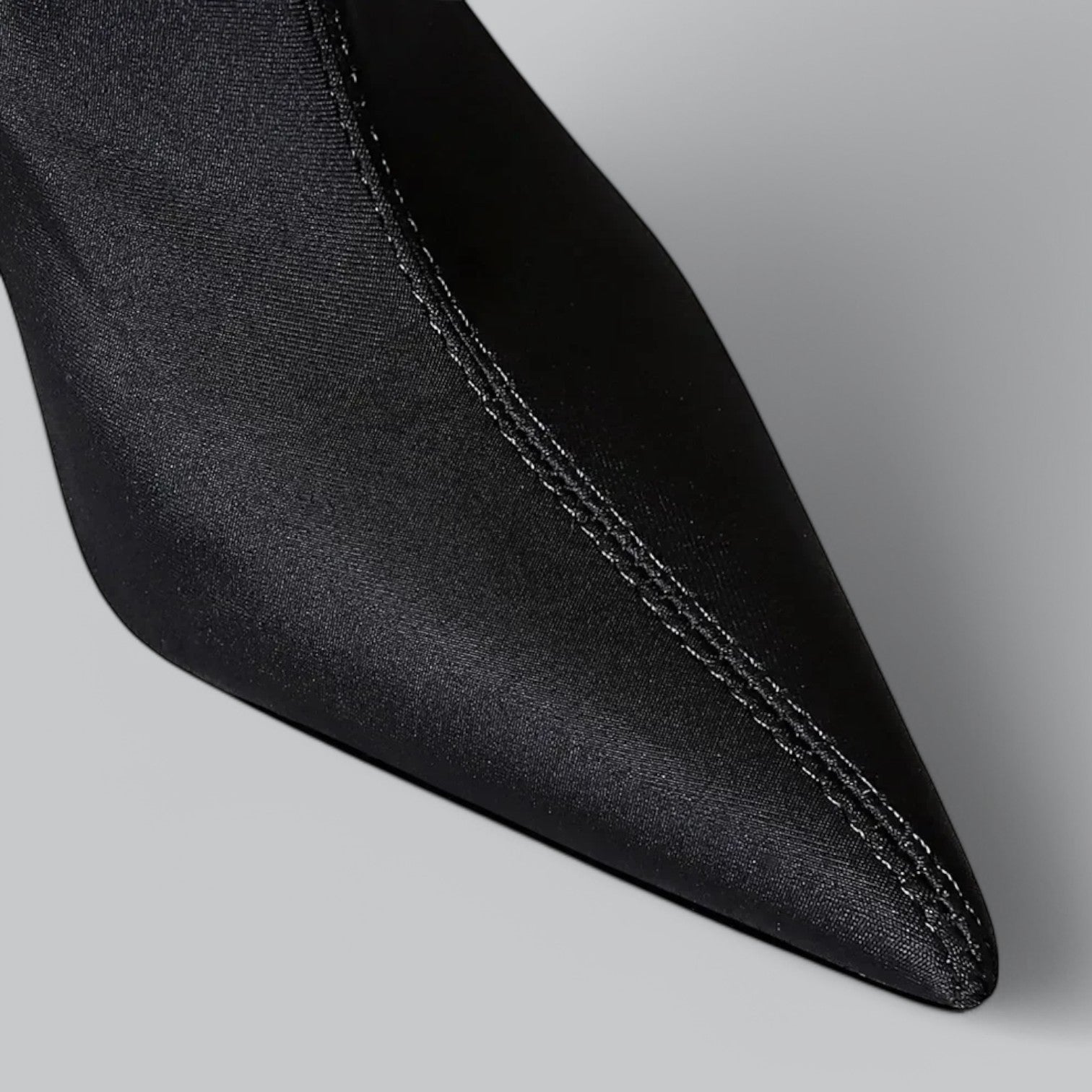 Valenti | High Heels Silk Ankle Boots - Stretch with Block Heel