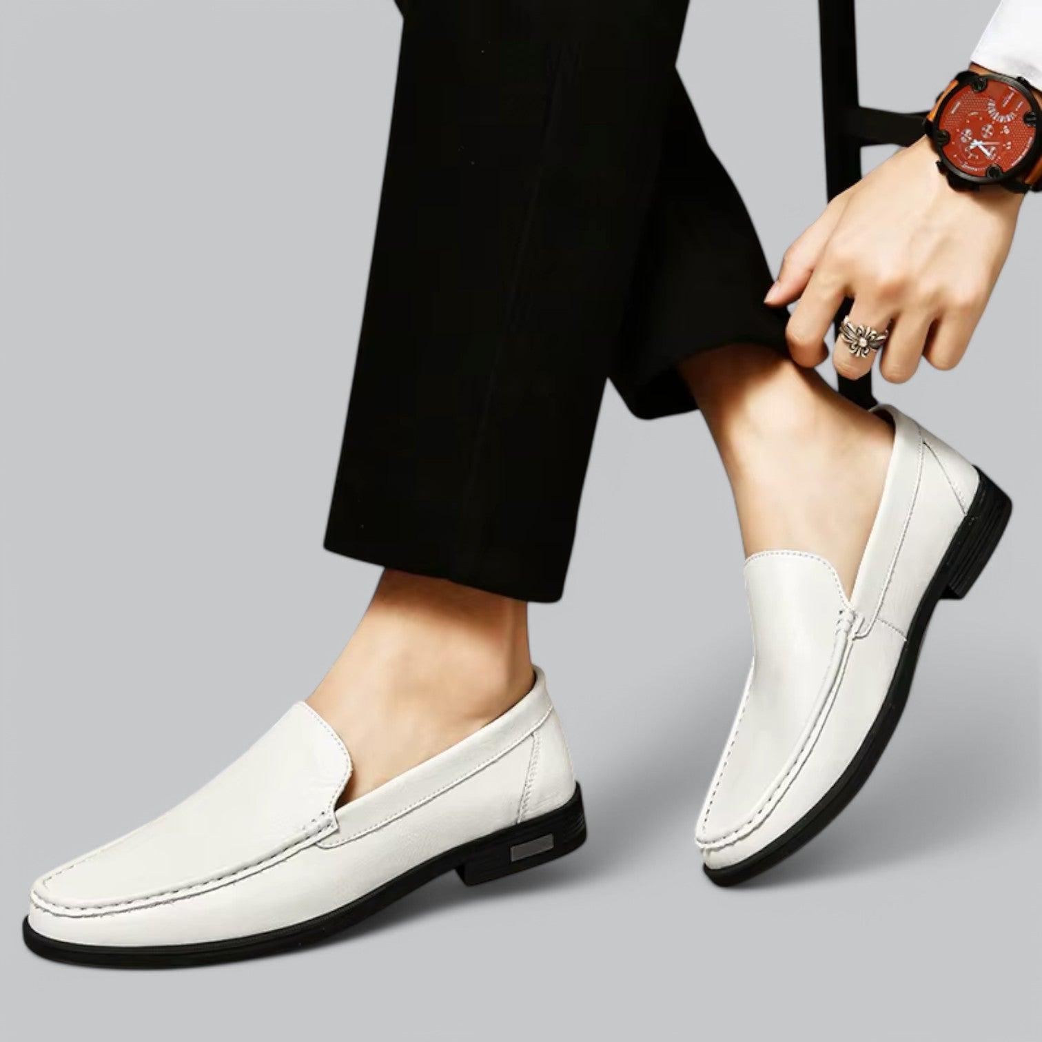 Valenti | Premium Leather Loafers - Business Shoes