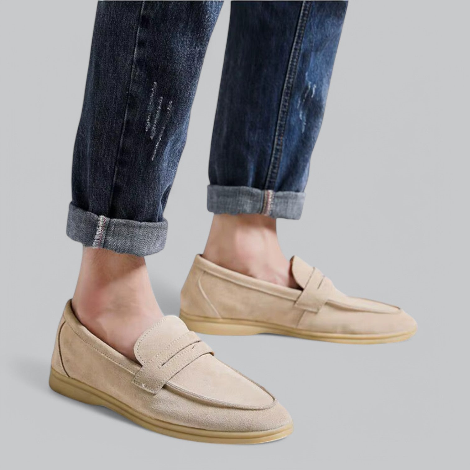 Valenti | Casual Suede Loafers - Classic Soft Moccasins