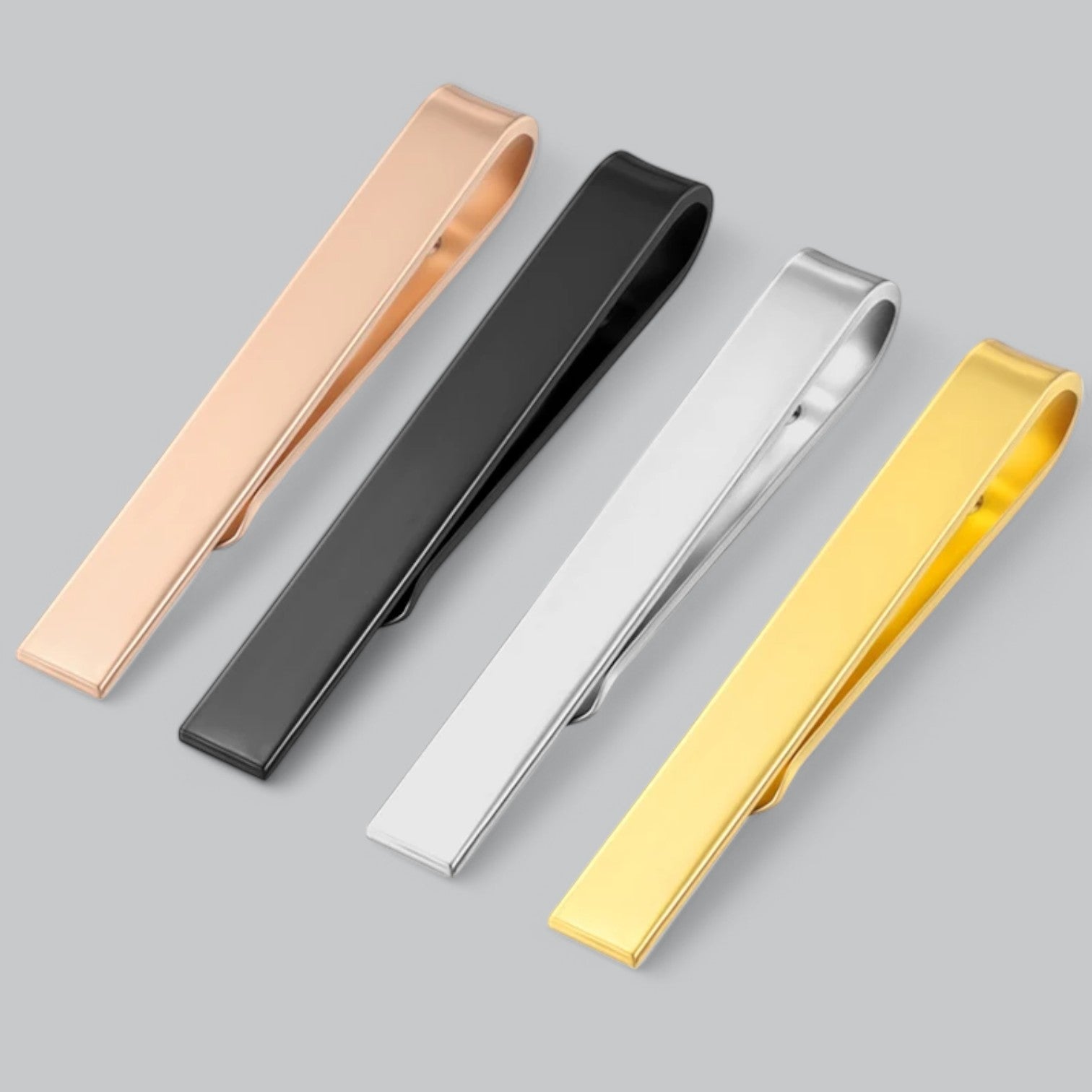 Valenti | Luxury Tie Clip Bar Pin