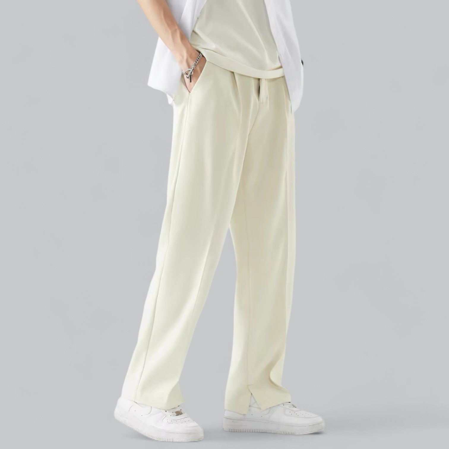 Valenti | Men's Straight Wide Leg Pants