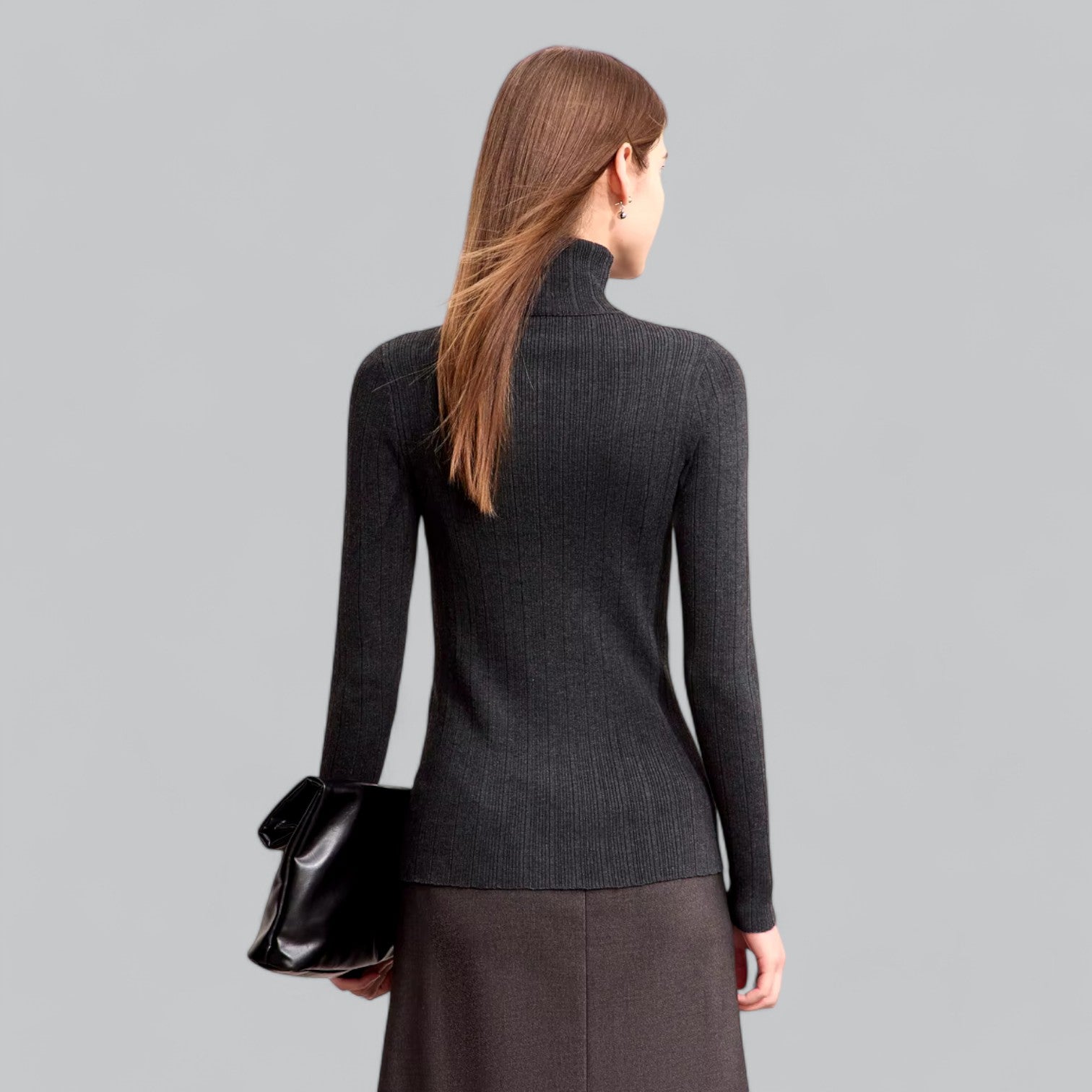Valenti | Classy Luxury Cashmere Turtleneck Sweater Roll Neck Pullover