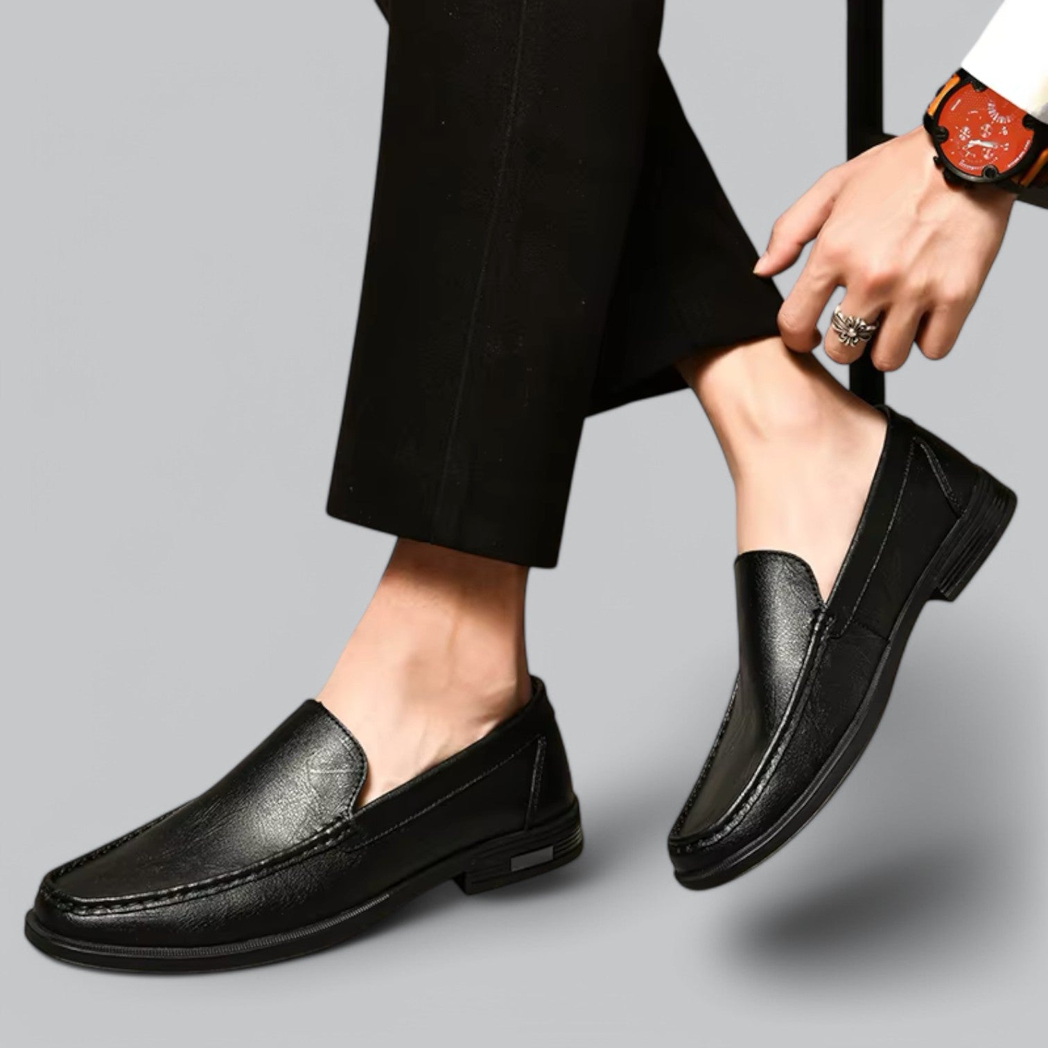 Valenti | Premium Leather Loafers - Business Shoes