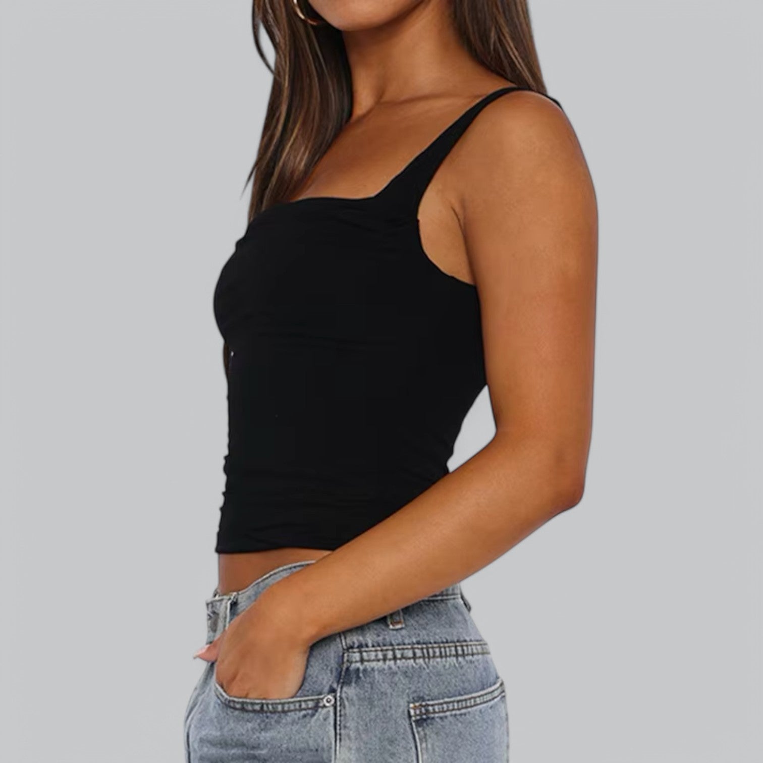 Valenti | Classy Tank Top - Backless Camisole