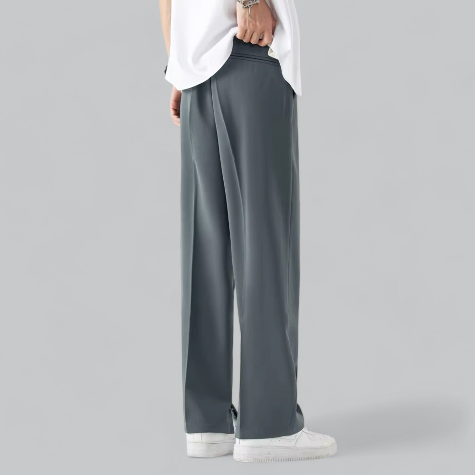 Valenti | Men's Straight Wide Leg Pants