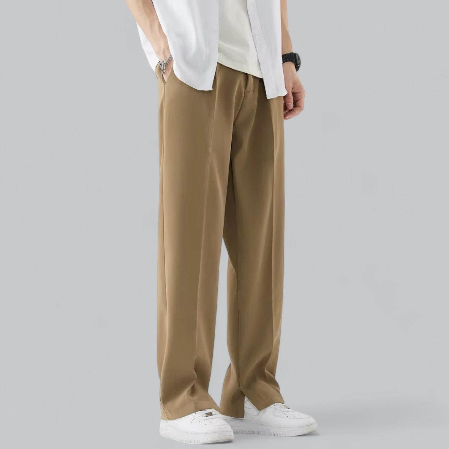 Valenti | Men's Straight Wide Leg Pants