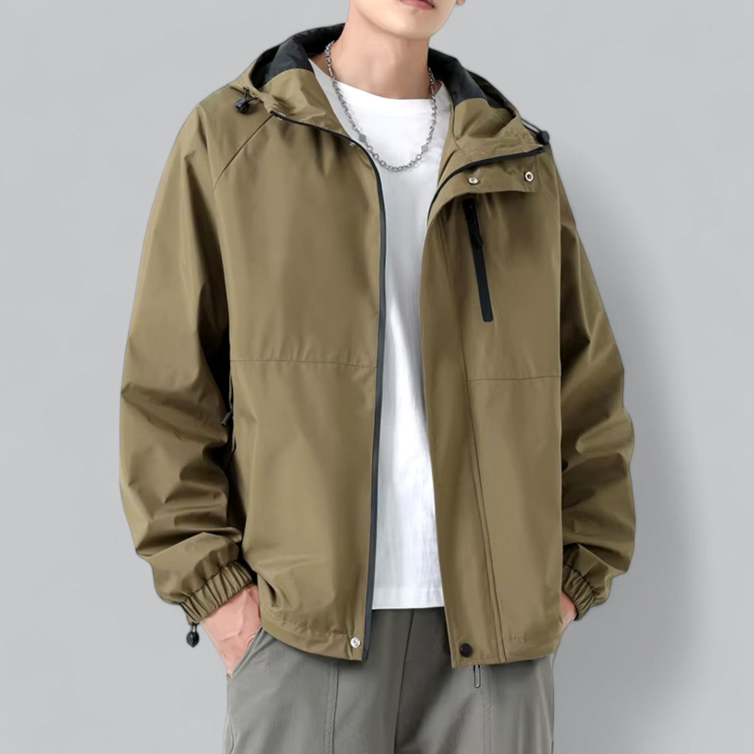 Valenti | Oversized Waterproof Windbreaker Jacket