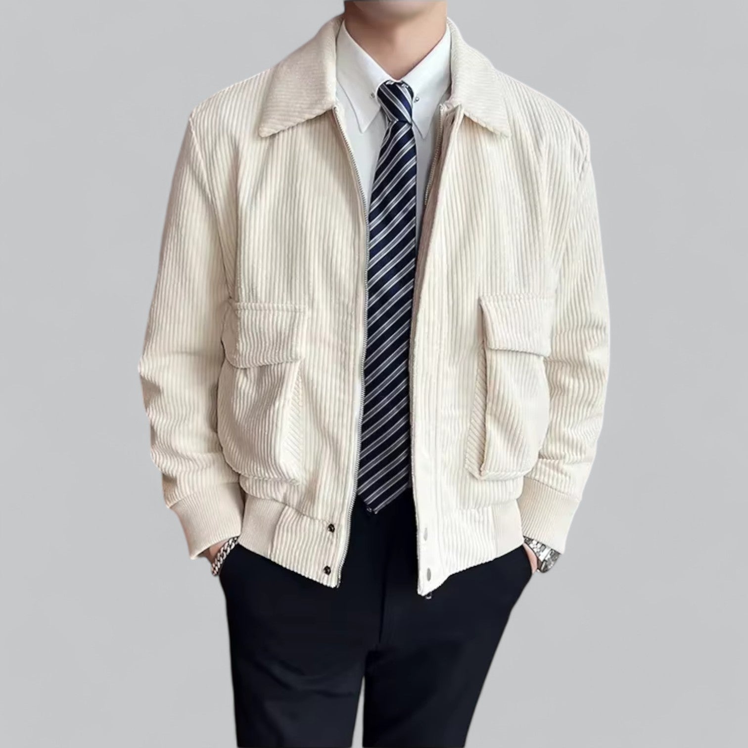 Valenti | Vintage Corduroy Jacket Short Cardigan