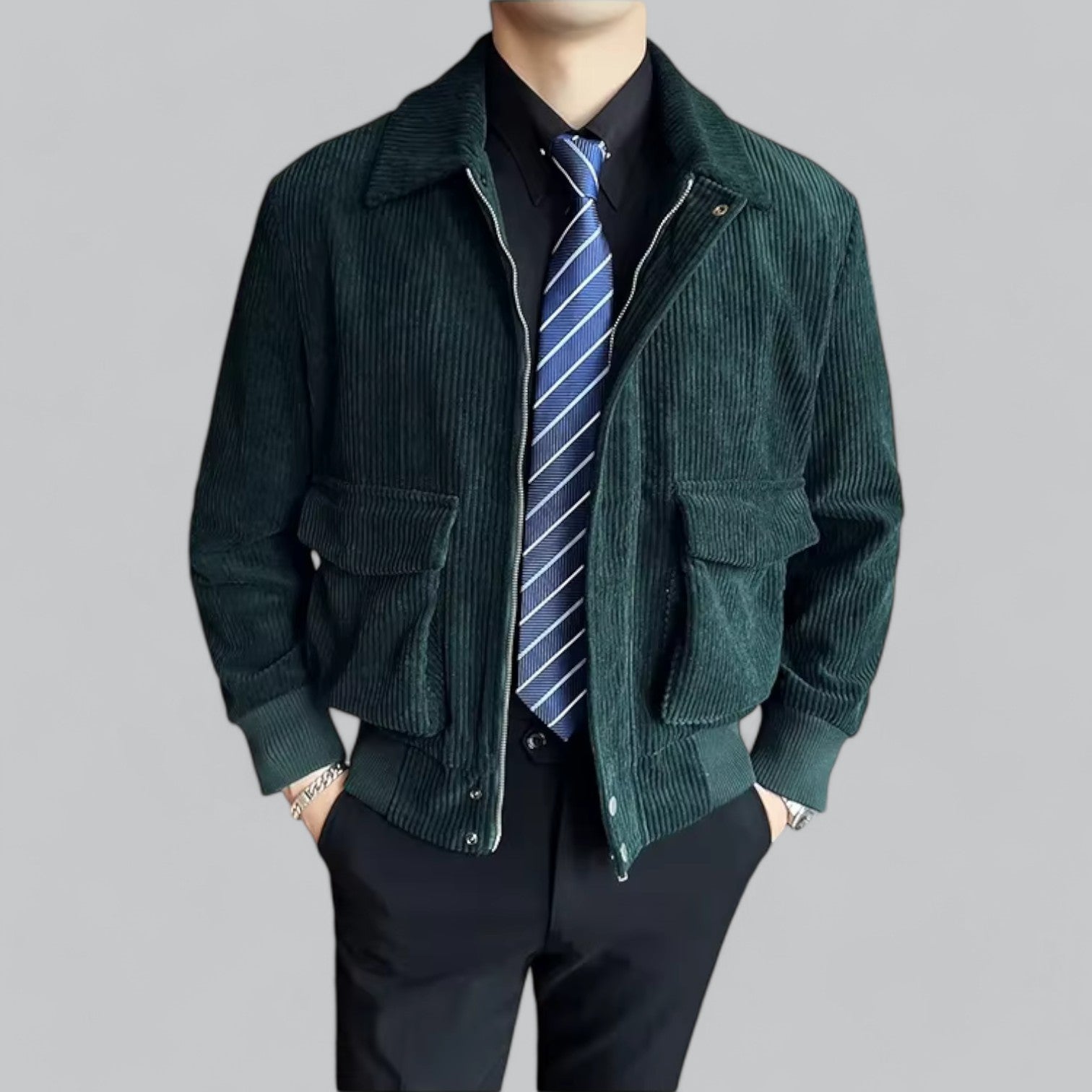 Valenti | Vintage Corduroy Jacket Short Cardigan