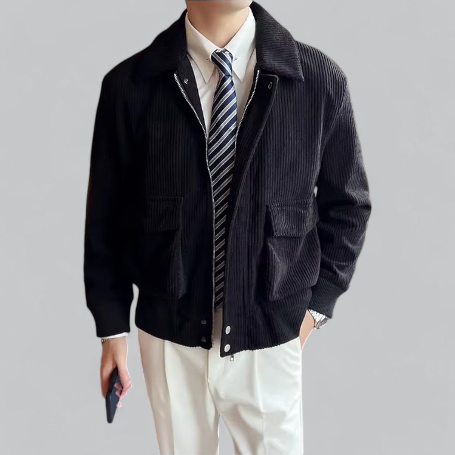 Valenti | Vintage Corduroy Jacket Short Cardigan