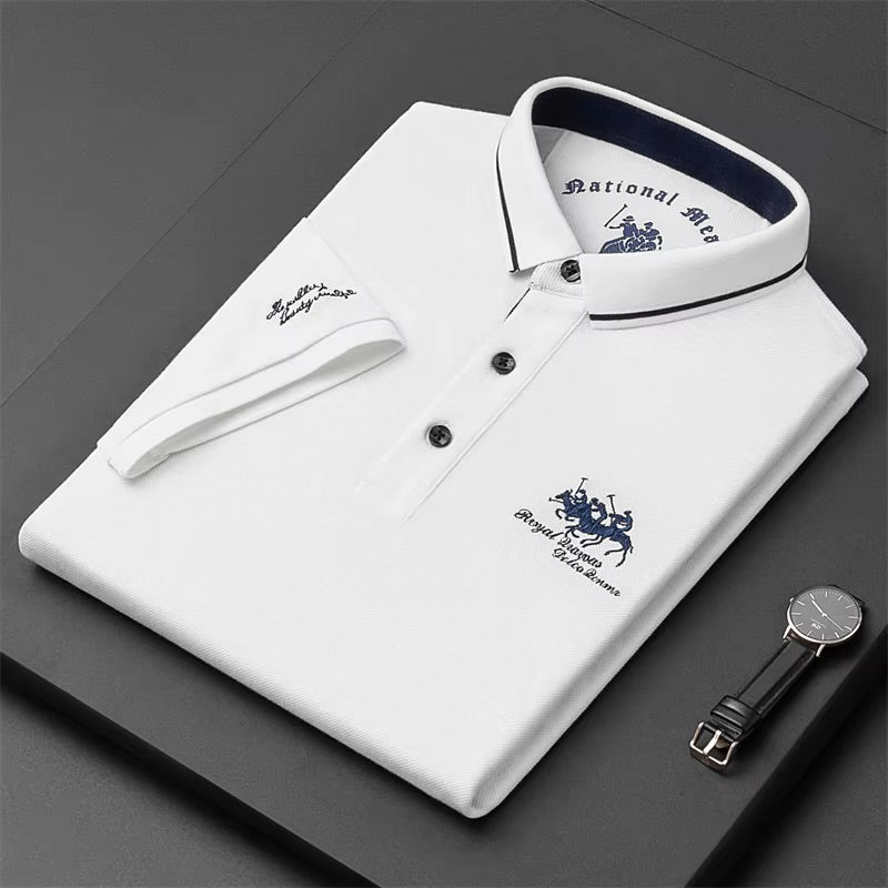 Valenti | Short Sleeve Polo Shirt - Premium Cotton T-Shirt