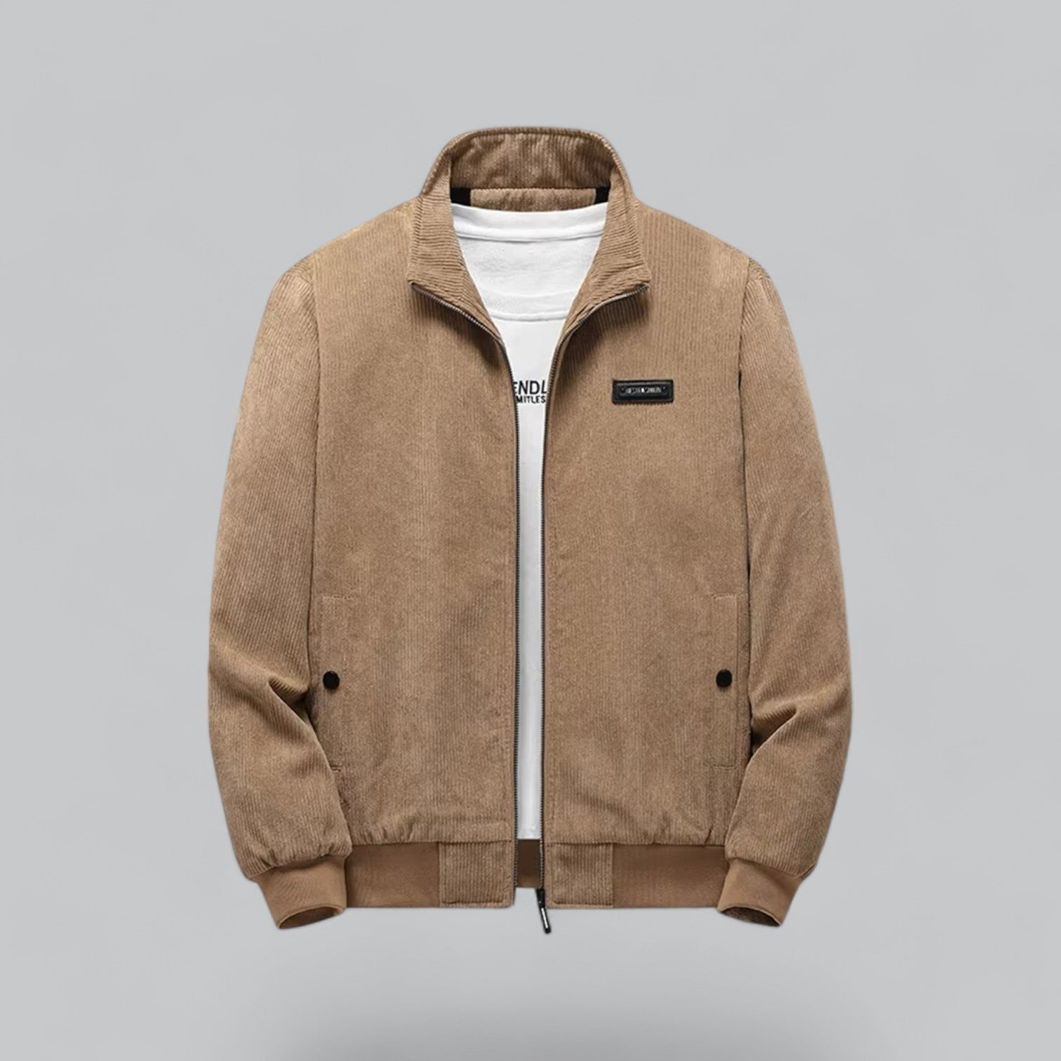 Valenti | Classic Soft Ribbed Fleece Winter Jacket