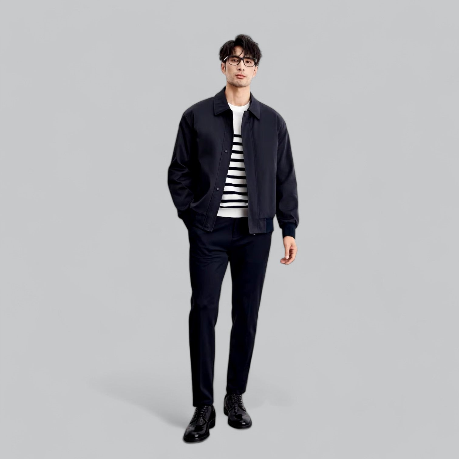 Valenti | Lightweight Business Jacket Short Buttoned
