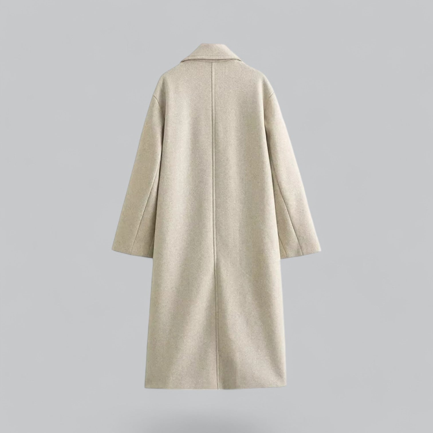 Valenti | Chic Oversized Tailored Soft Coat Buttoned