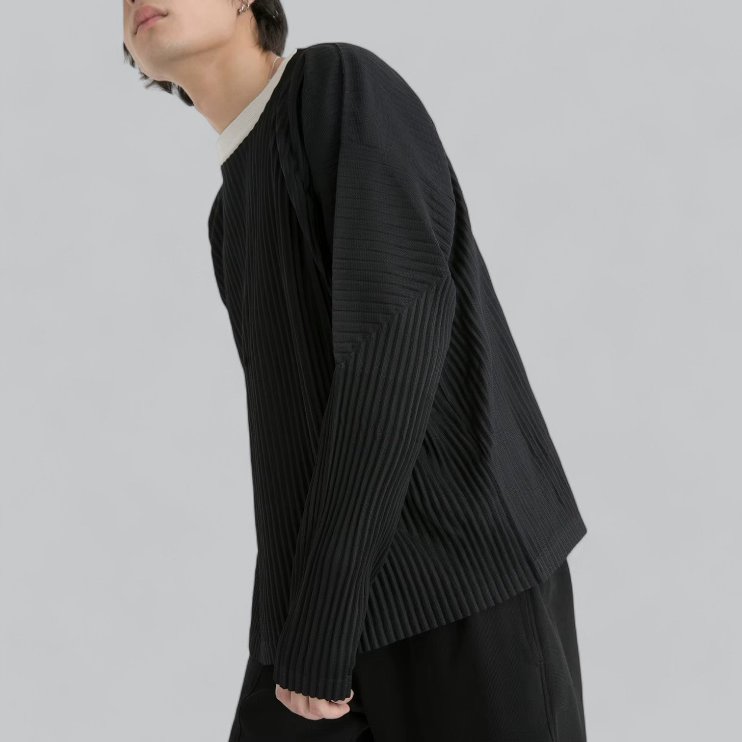Valenti | Premium Relaxed Ribbed Pleated Outfit