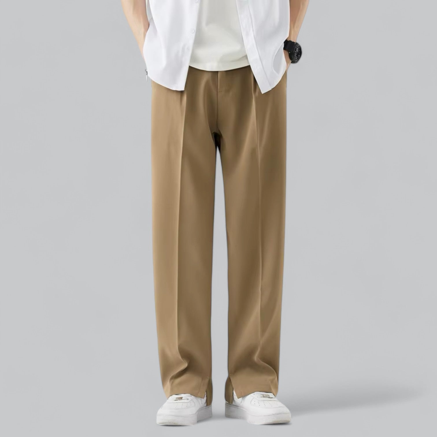 Valenti | Men's Straight Wide Leg Pants