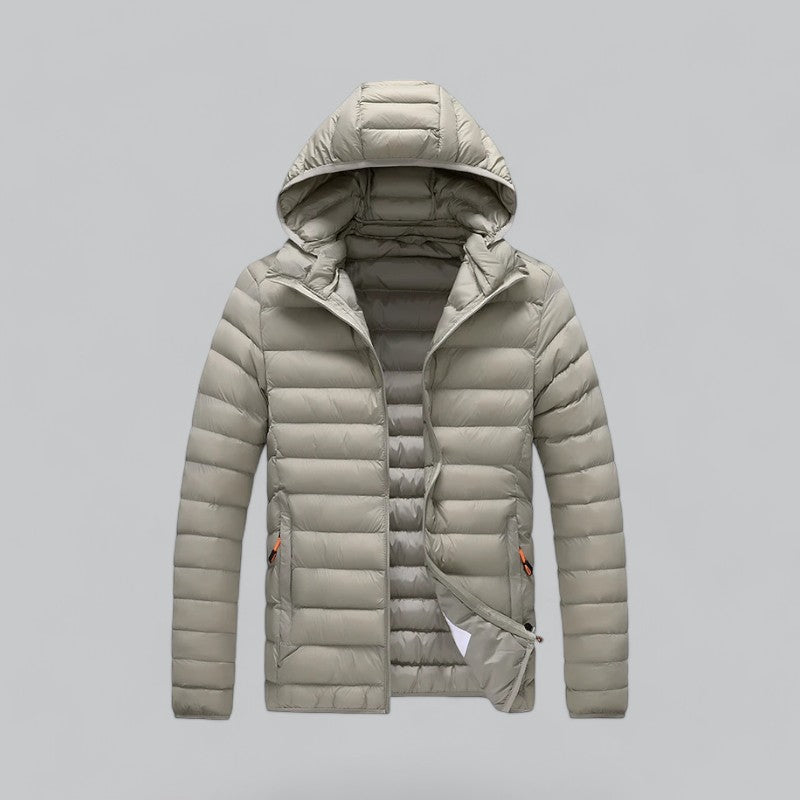 Valenti | Men's Hooded Windbreaker Puffer Jacket Parka-VALENTI