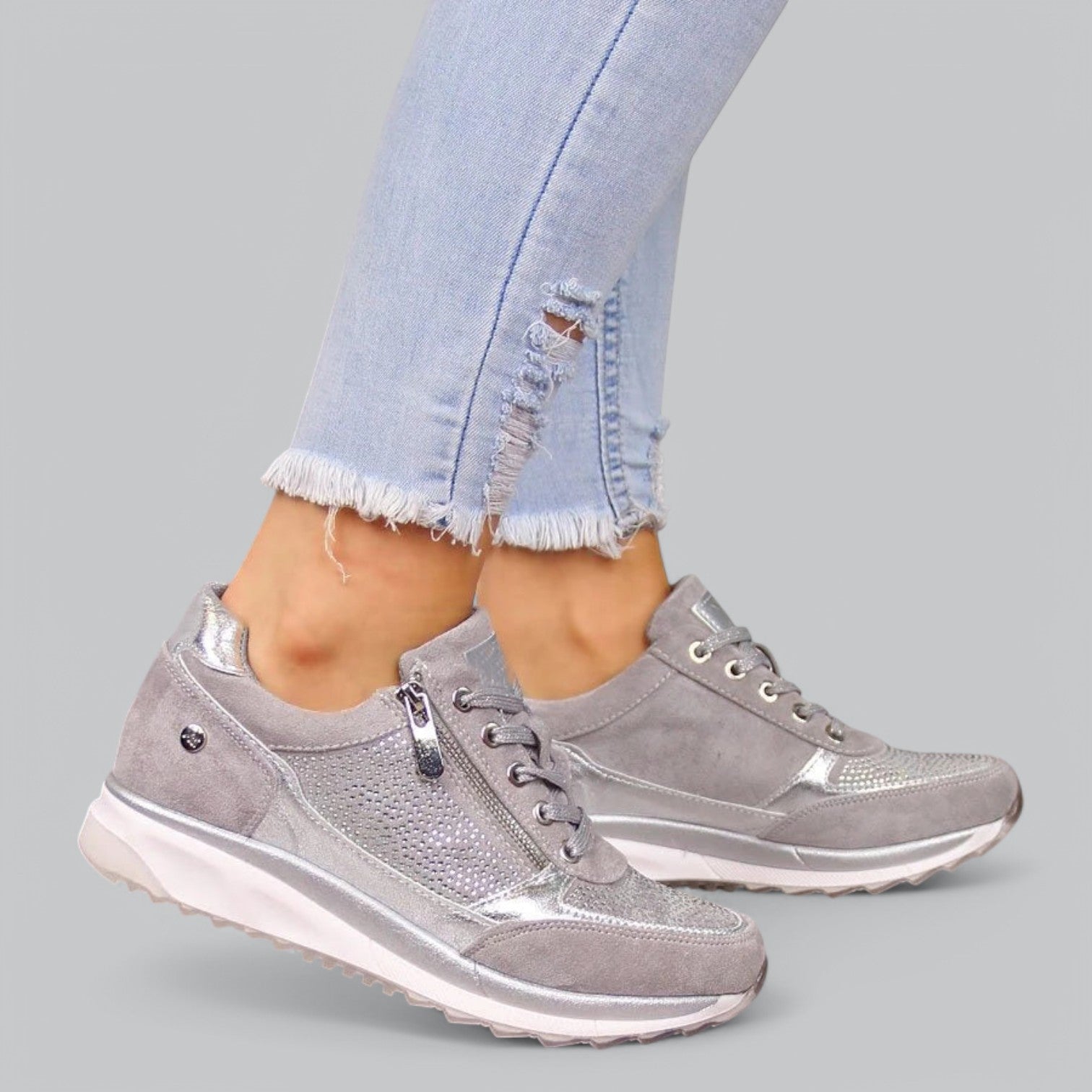 Valenti | Orthopaedic Breathable Zipper Sneakers