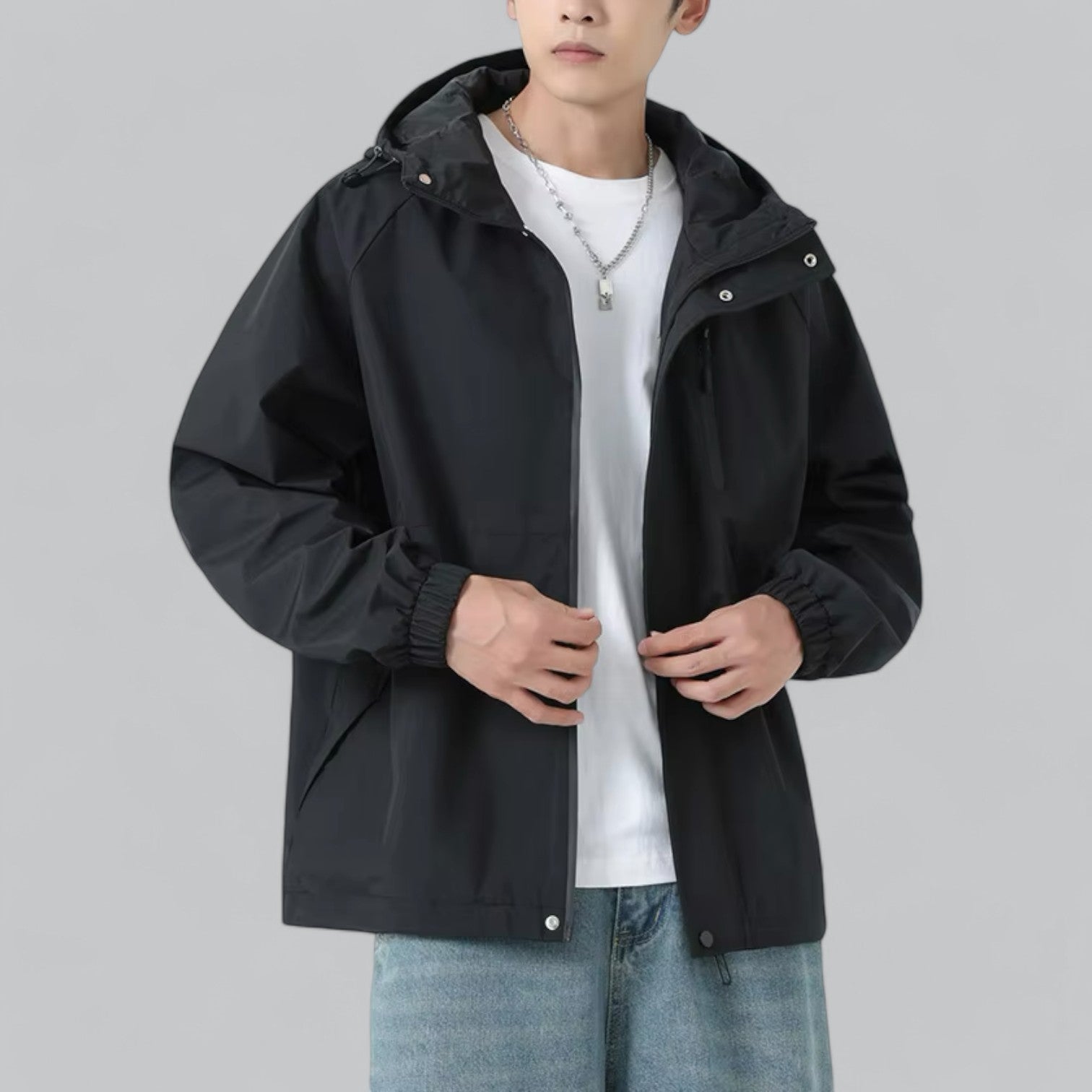 Valenti | Oversized Waterproof Windbreaker Jacket