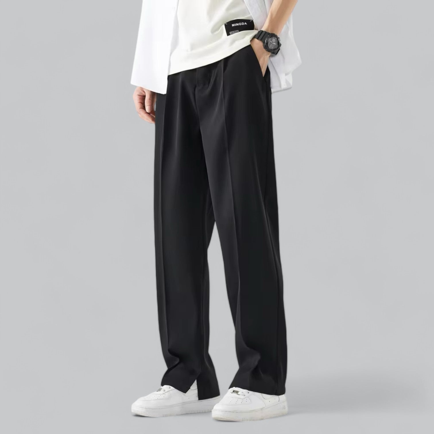 Valenti | Men's Straight Wide Leg Pants