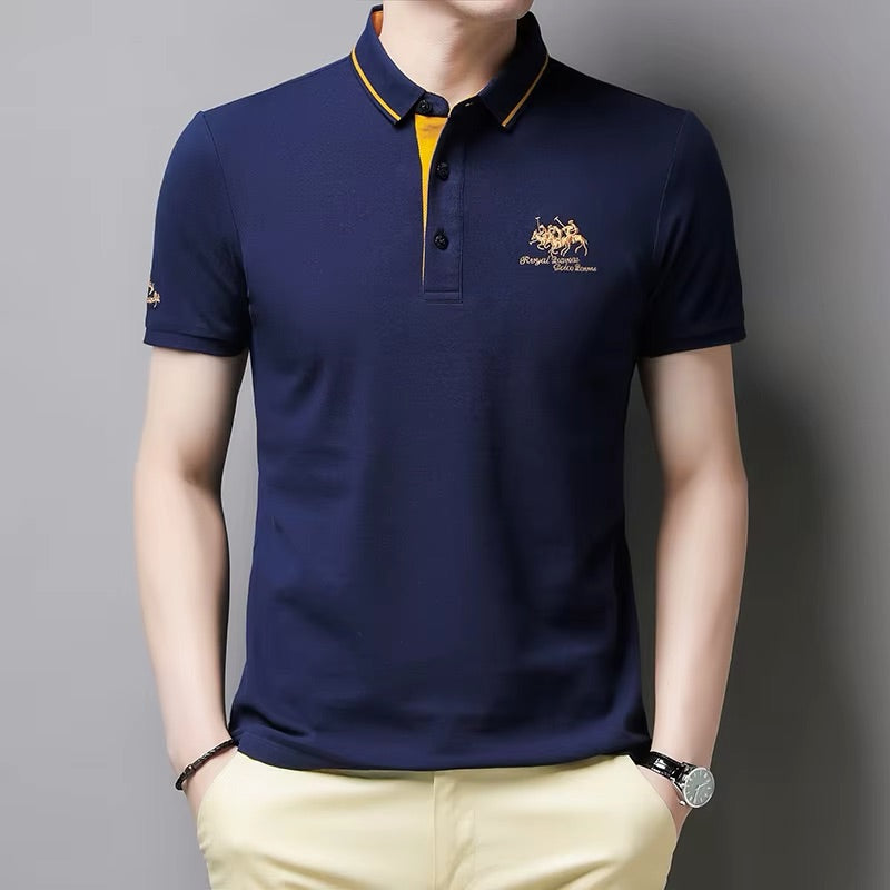 Valenti | Short Sleeve Polo Shirt - Premium Cotton T-Shirt