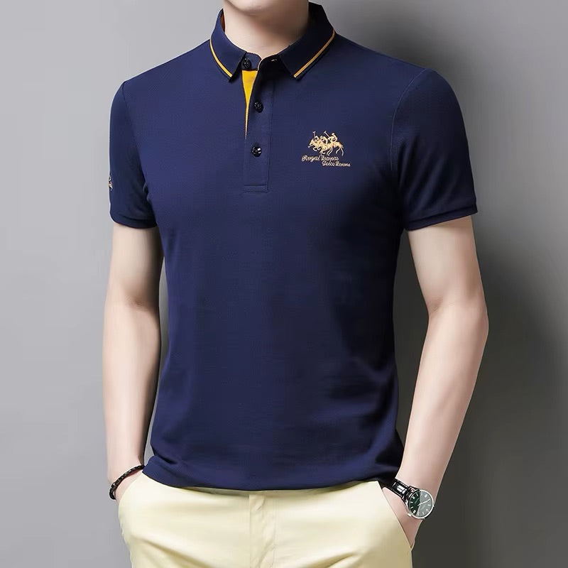 Valenti | Short Sleeve Polo Shirt - Premium Cotton T-Shirt