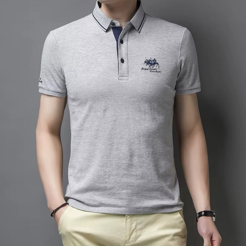 Valenti | Short Sleeve Polo Shirt - Premium Cotton T-Shirt