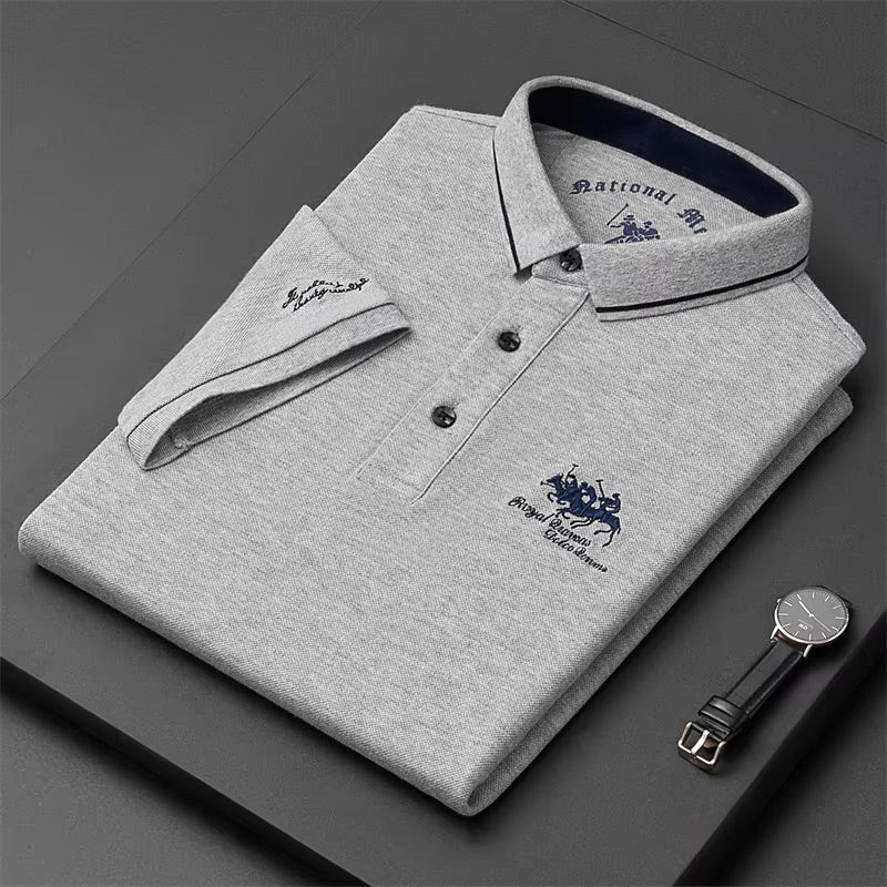 Valenti | Short Sleeve Polo Shirt - Premium Cotton T-Shirt