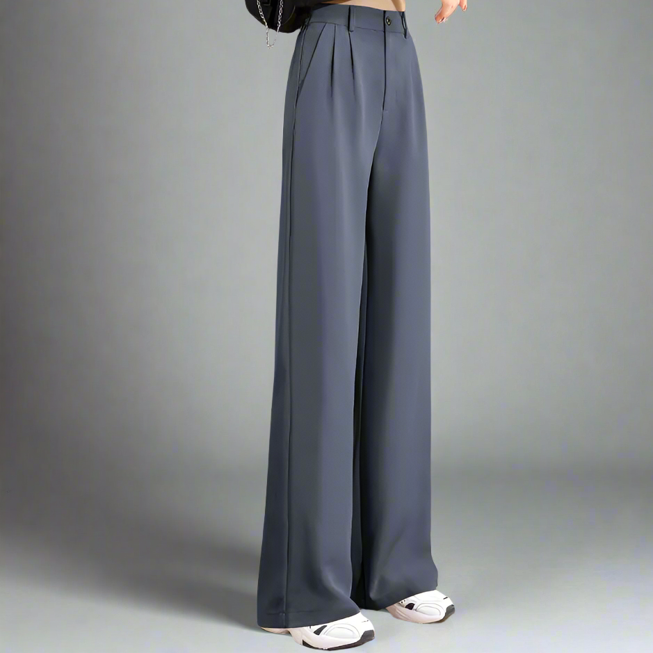 Valenti | Tailored Women's High Waisted Wide Leg Trousers
