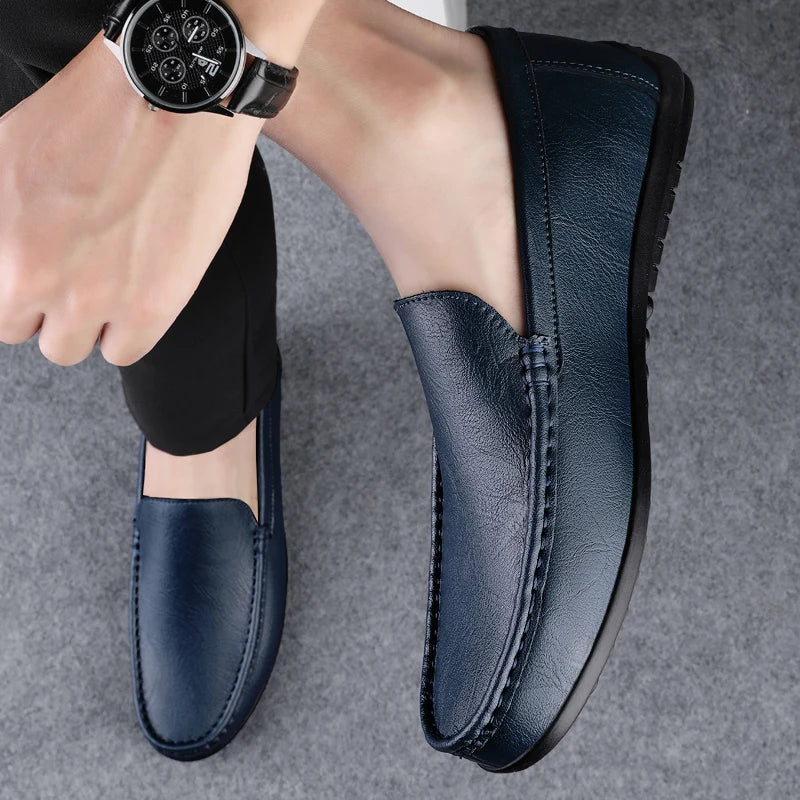 Valenti | Basic Leather Loafers for Men Business Shoes