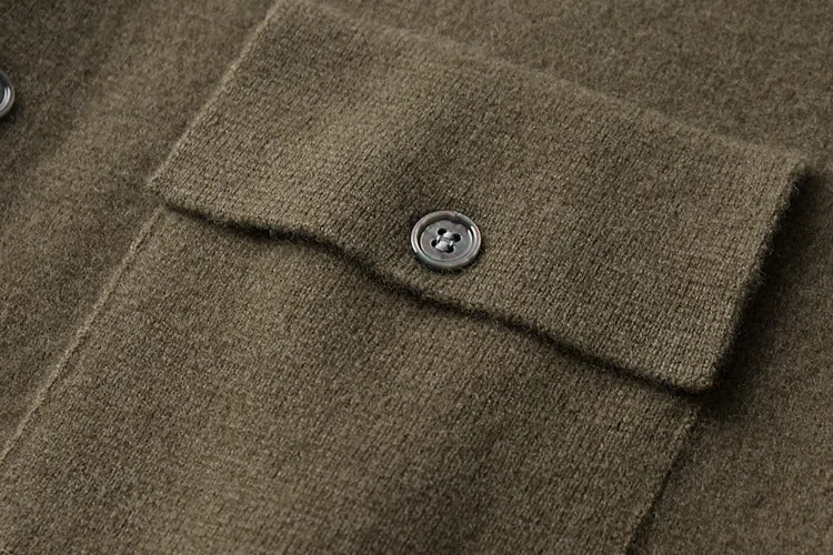 Valenti | Fine Cashmere Cardigan Premium Polo Jacket