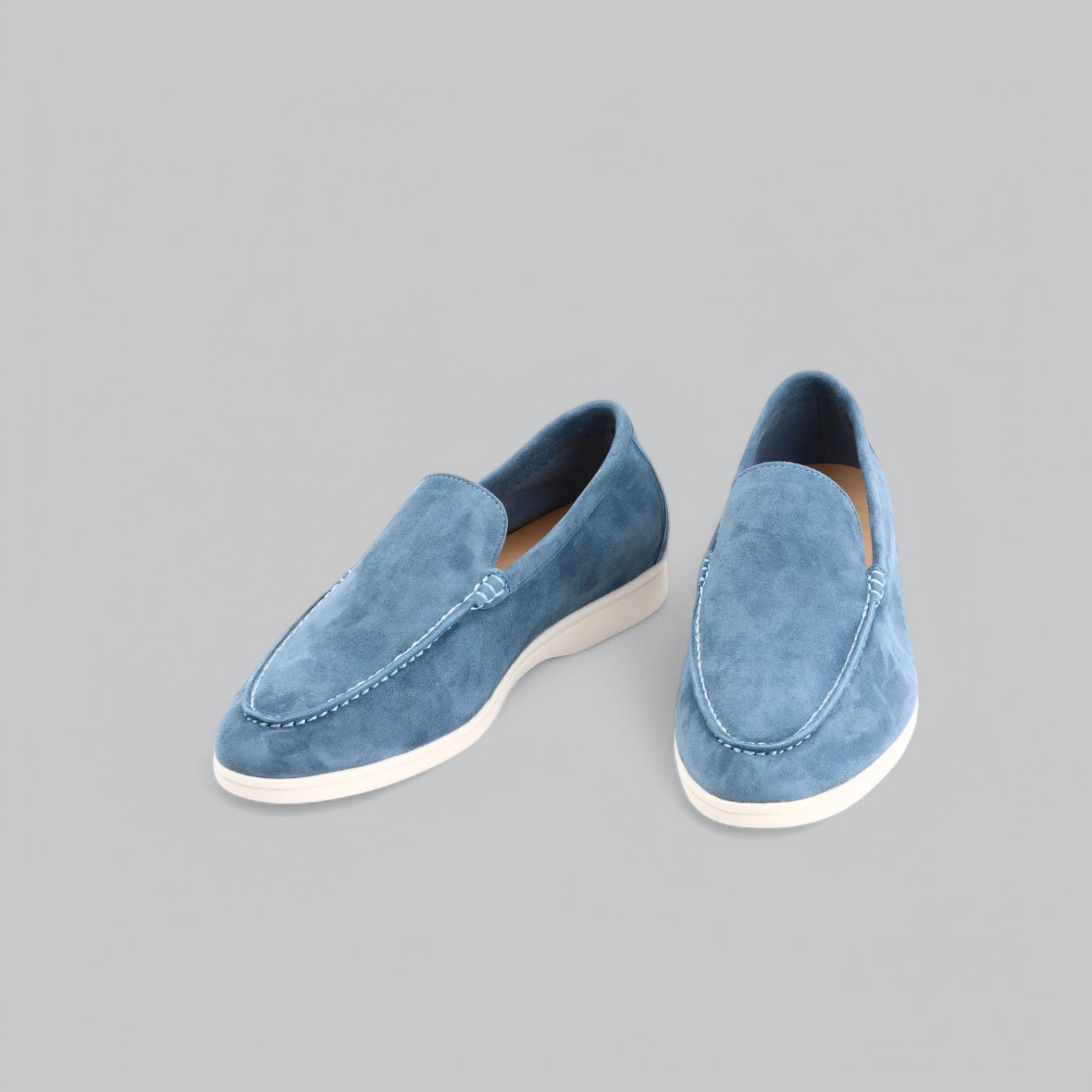 Valenti | Luxury Leather Loafers - Suede Moccasins