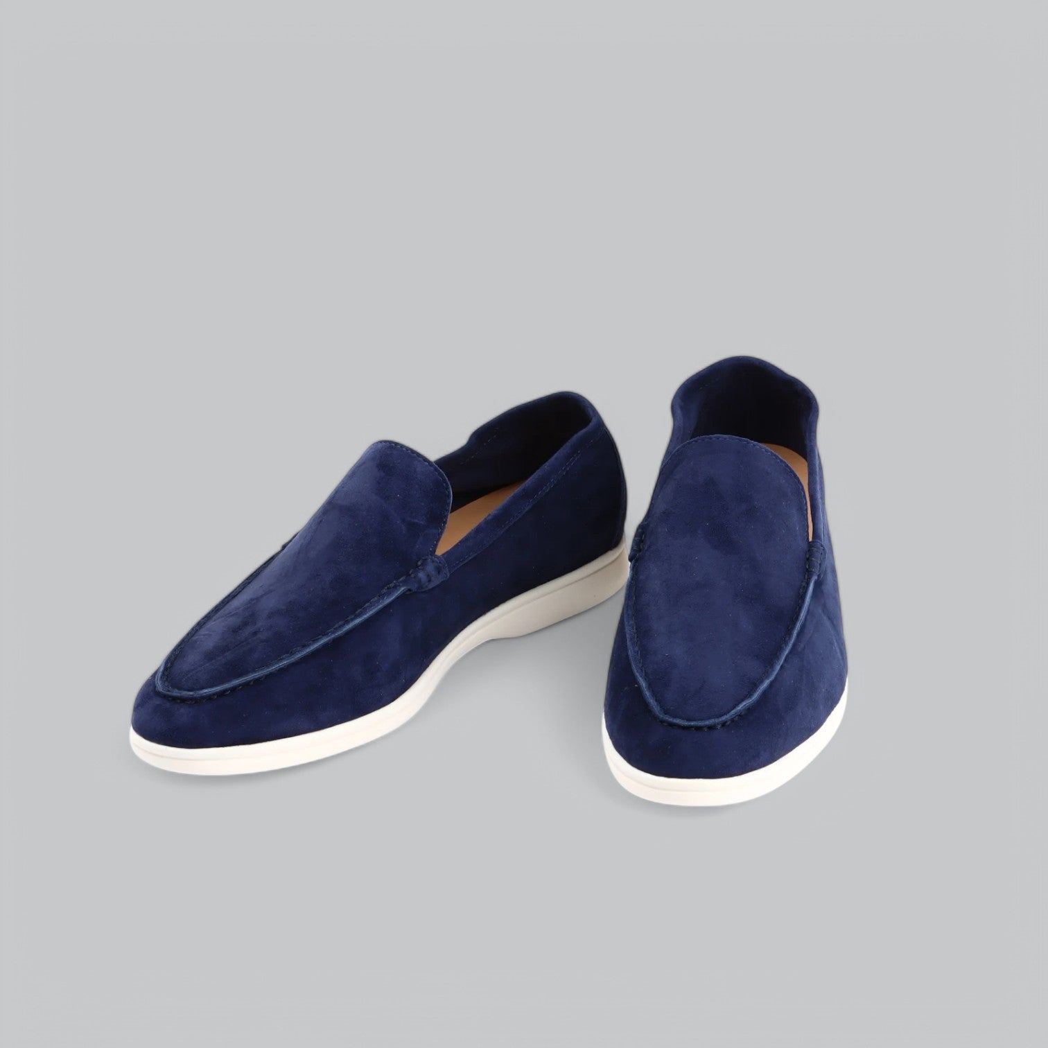 Valenti | Luxury Leather Loafers - Suede Moccasins