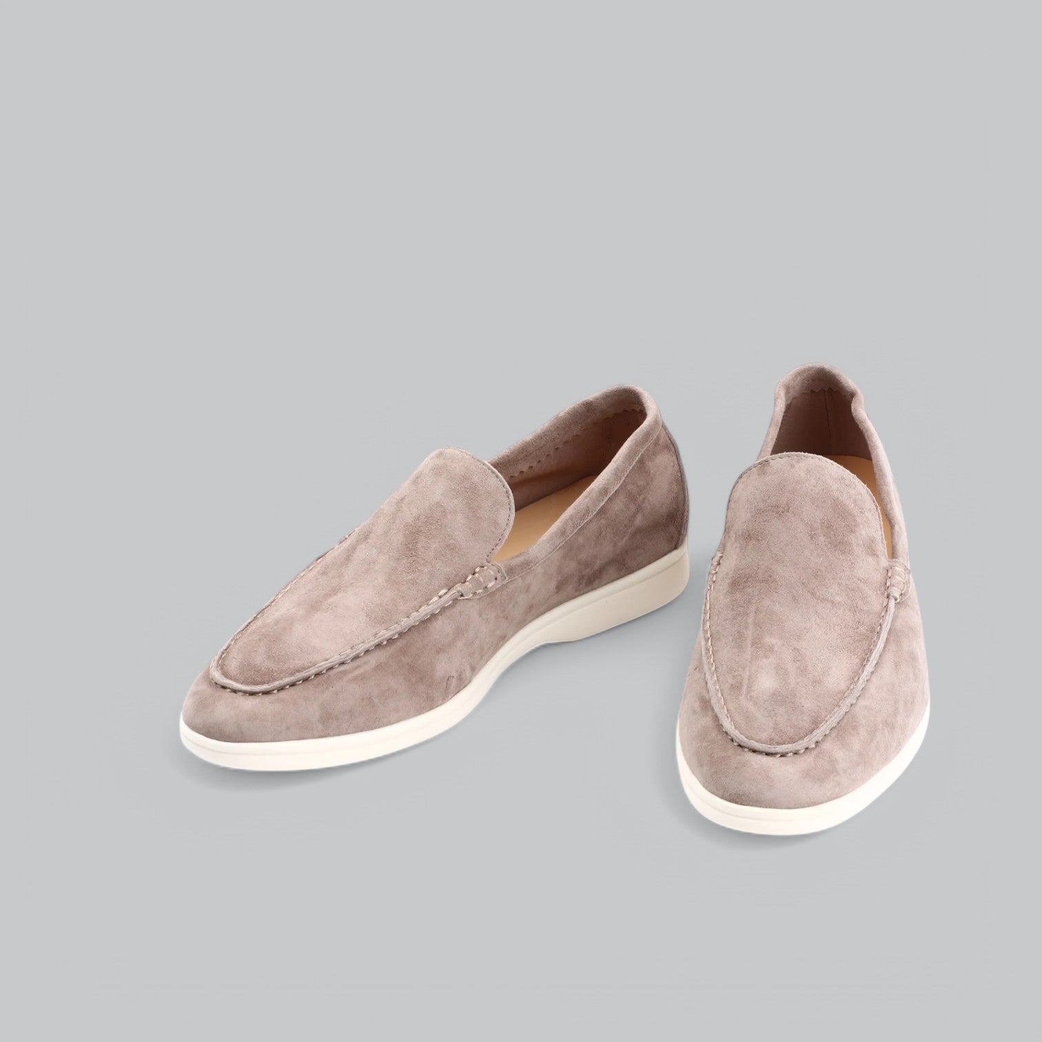 Valenti | Luxury Leather Loafers - Suede Moccasins