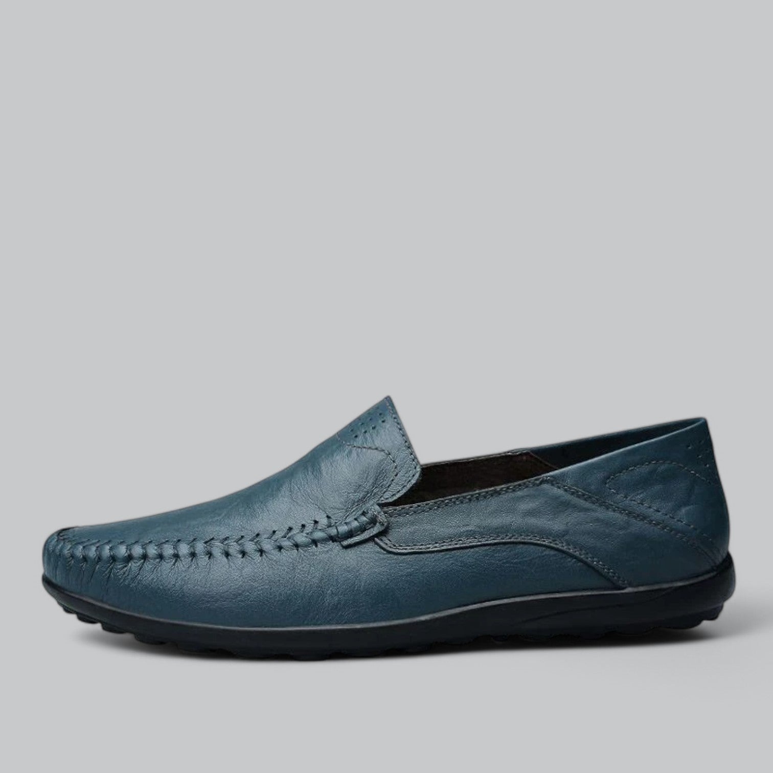 Valenti | Classic Leather Business Loafers - Loafer Shoes