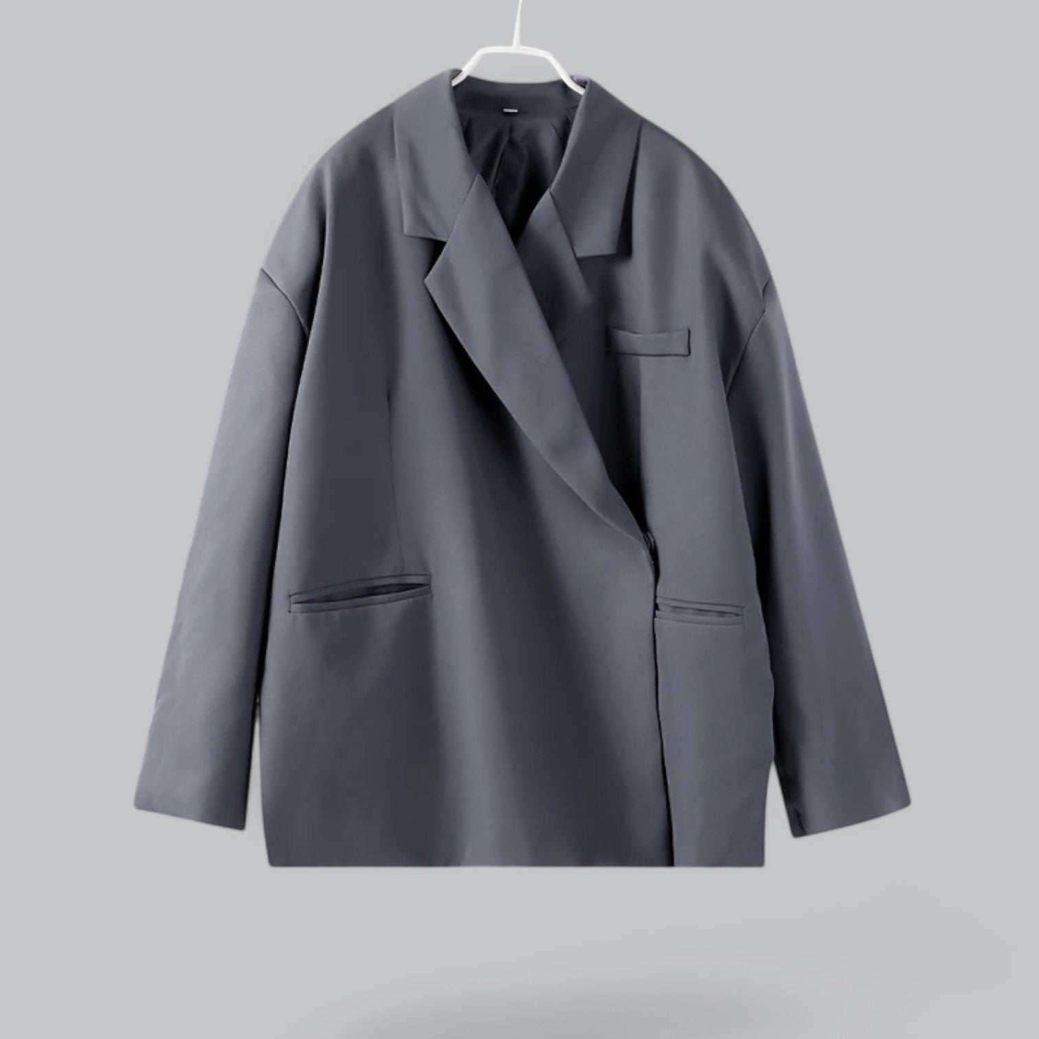 Valenti | Elegant Office Blazer - Over Coat with Shoulder Pads