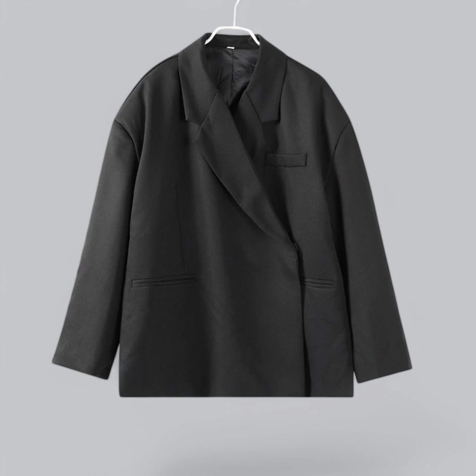 Valenti | Elegant Office Blazer - Over Coat with Shoulder Pads