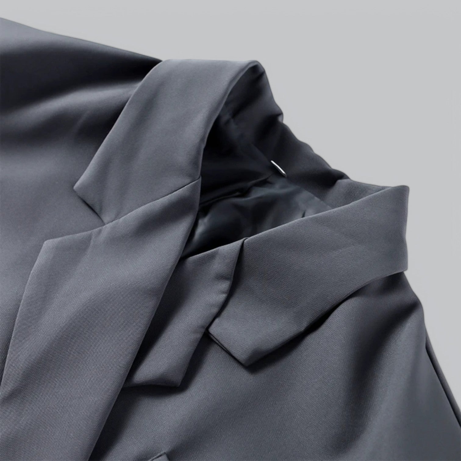 Valenti | Elegant Office Blazer - Over Coat with Shoulder Pads
