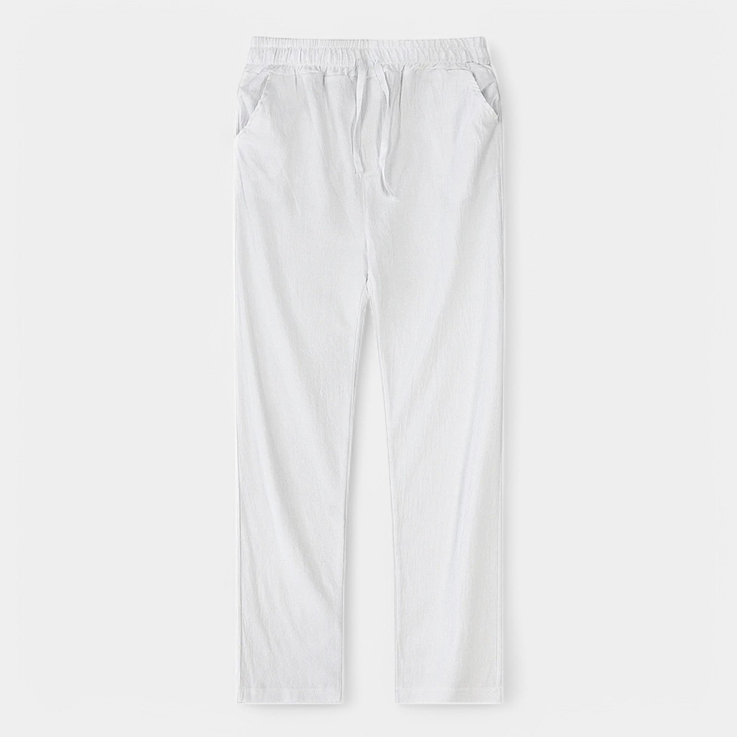 Valenti | Linen Blend Trousers - Slim Fit