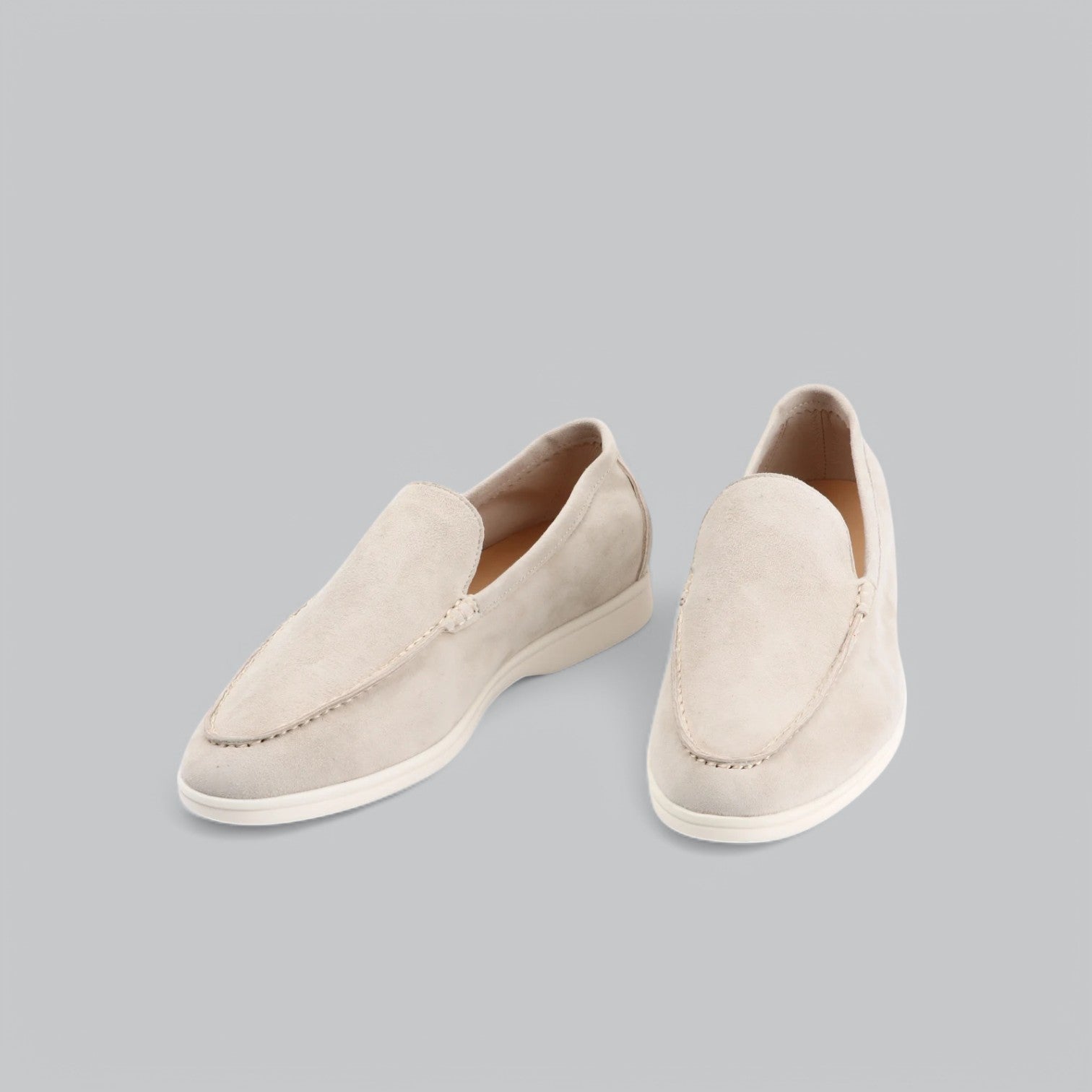 Valenti | Luxury Leather Loafers - Suede Moccasins