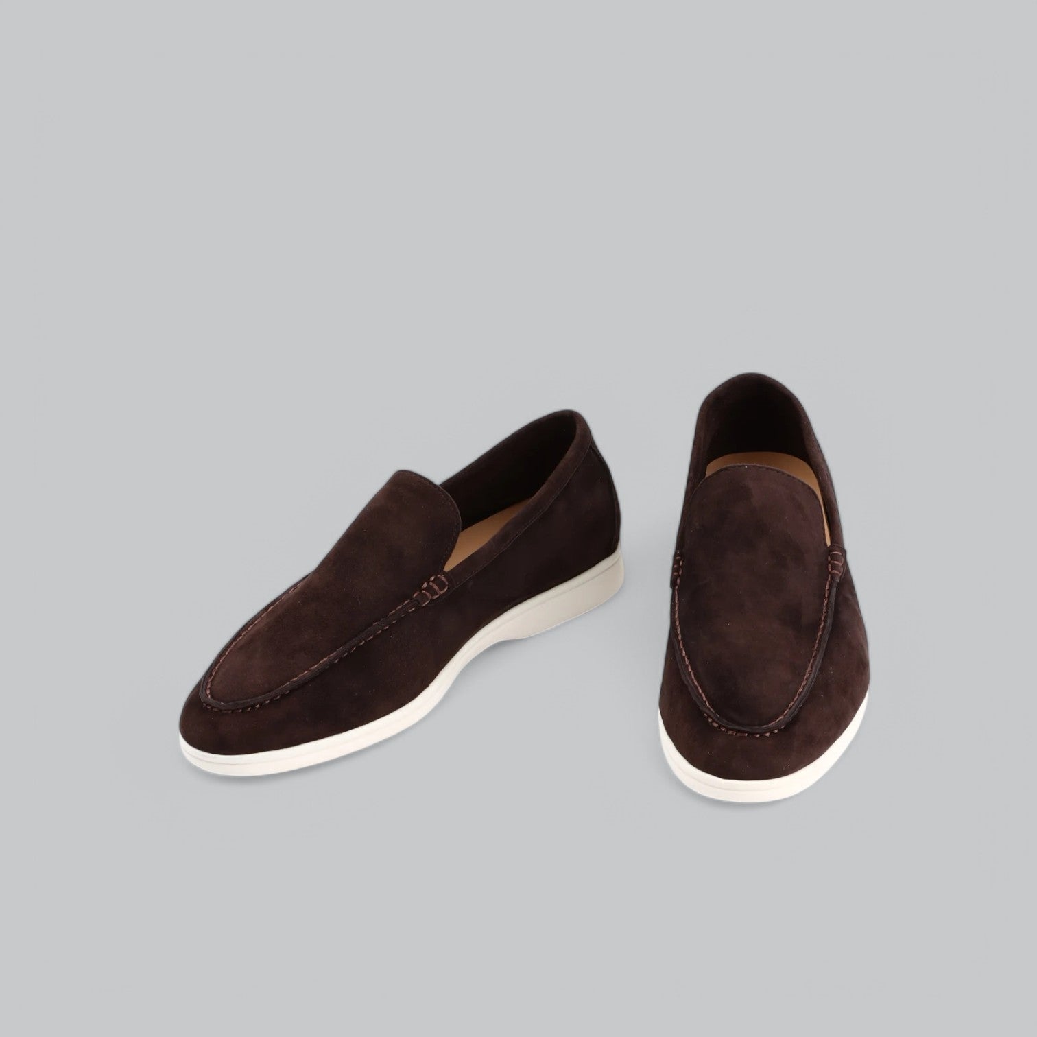 Valenti | Luxury Leather Loafers - Suede Moccasins