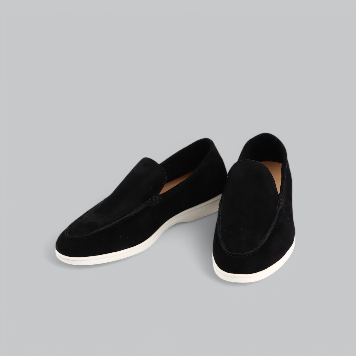 Valenti | Luxury Leather Loafers - Suede Moccasins