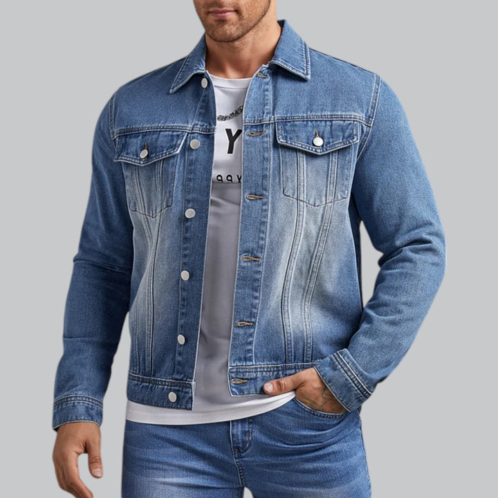 Valenti | Casual Denim Jacket Slim Fit