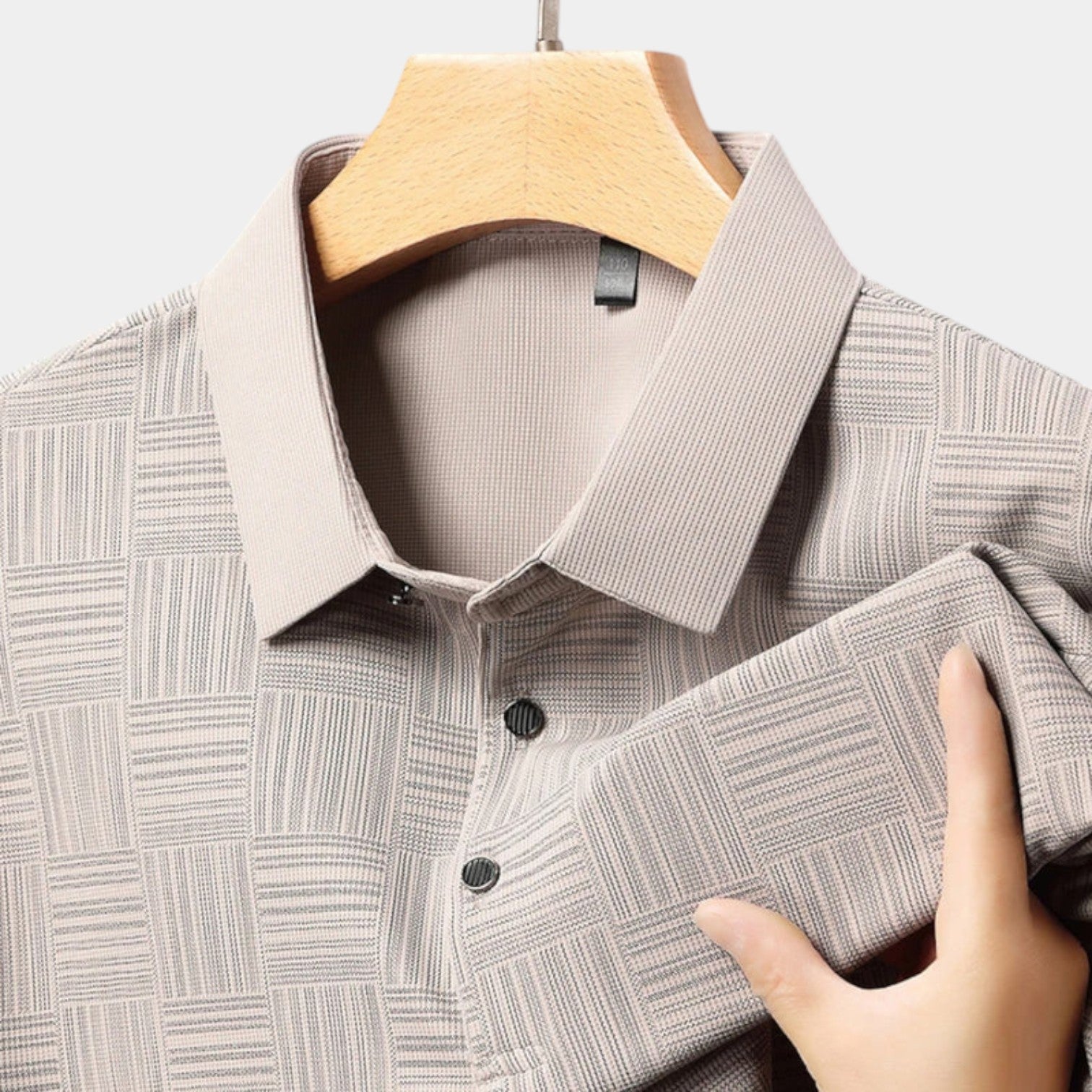 Valenti | Printed Short Sleeve Polo Shirt - Business T-Shirt