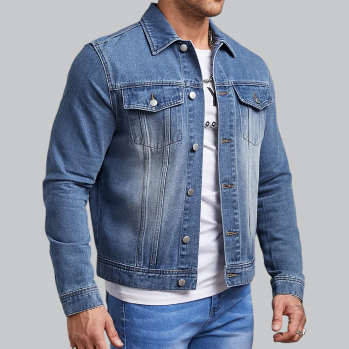 Valenti | Casual Denim Jacket Slim Fit