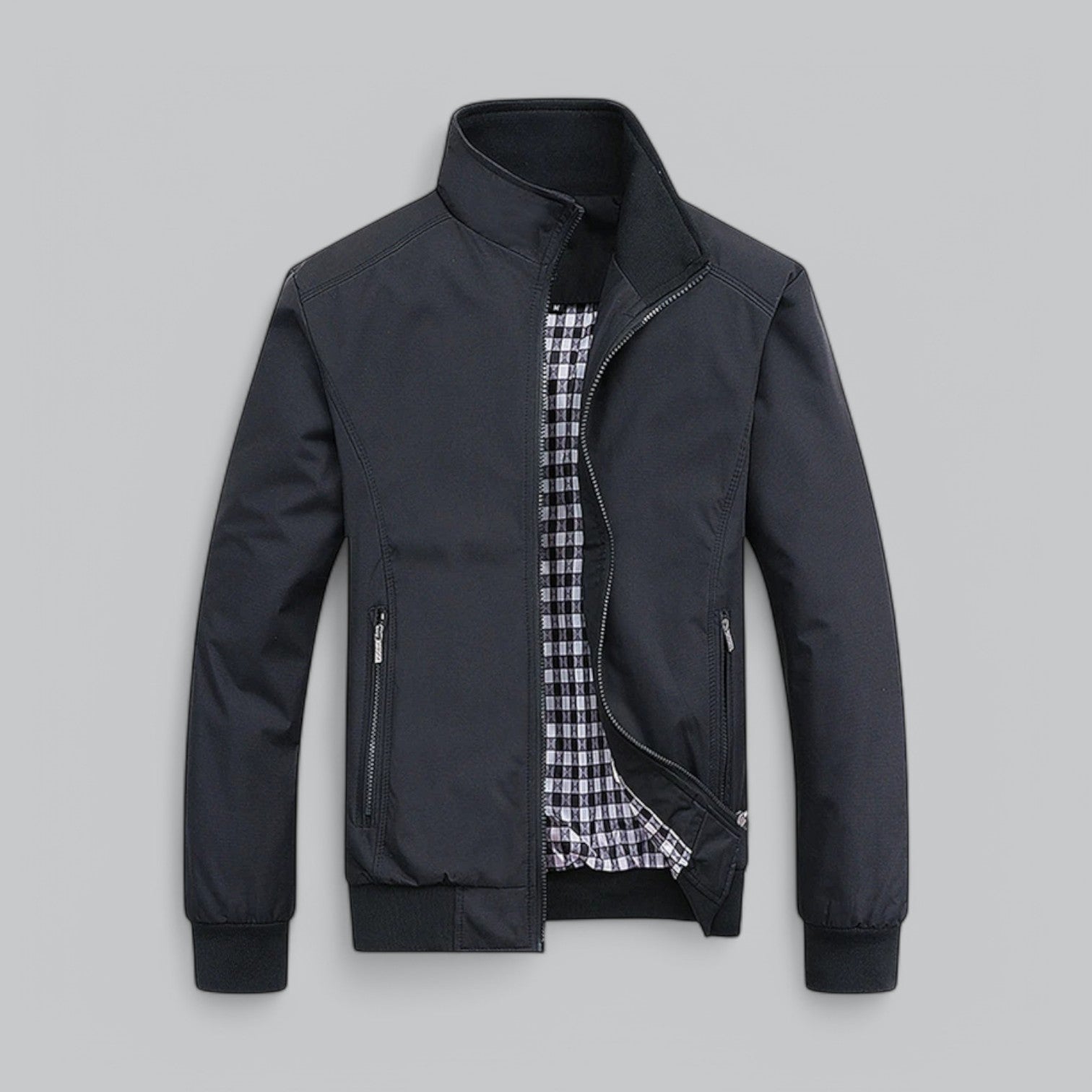 Valenti | Classic Harrington Jacket - Slim Lightweight Bomber